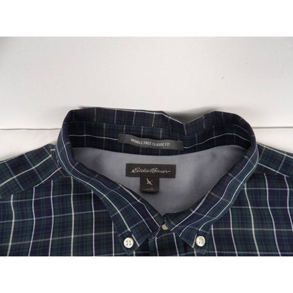 Eddie Bauer Long Sleeve Button Down Shirt Size Large #2042 - Picture 2 of 4